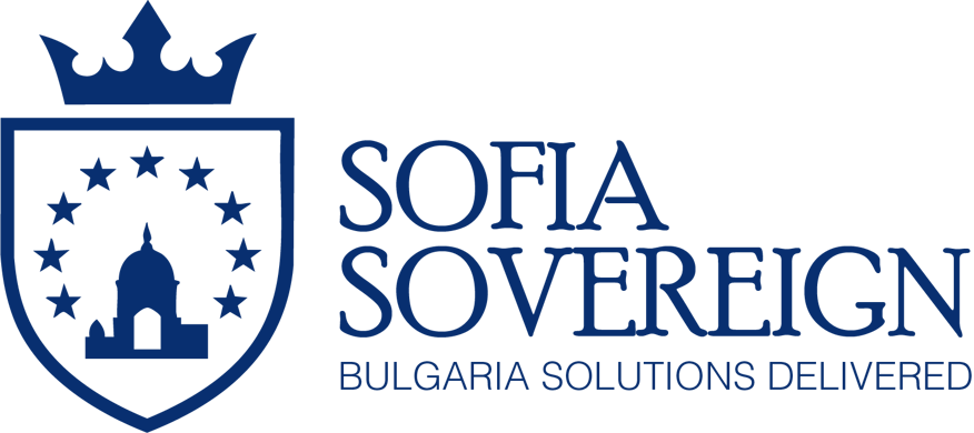Sofia Sovereign colored logo with monogram and tagline